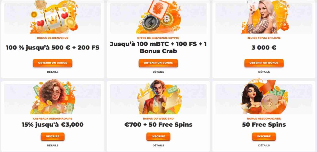 BetRiot Casino bonus