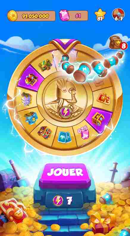 Tour gratuit coin master